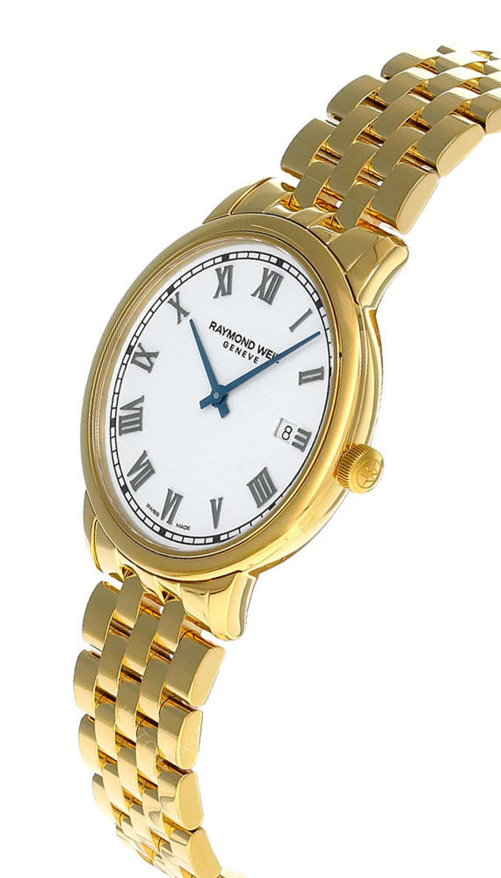RAYMOND WEIL Toccata Quartz 39MM SS White Dial Men's Watch