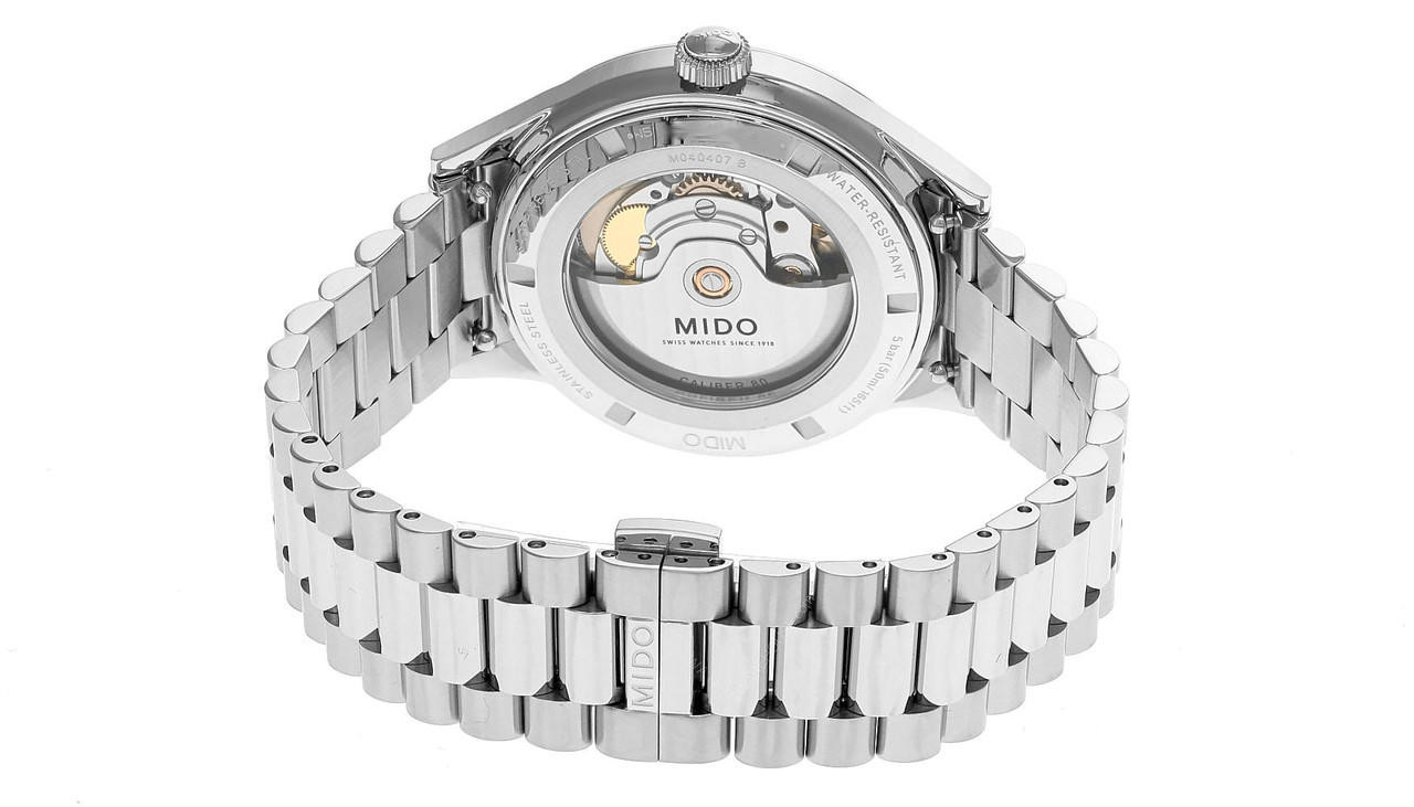 MIDO Multifort Powerwind 40MM SS Blue Dial Men's Watch M040.407.11