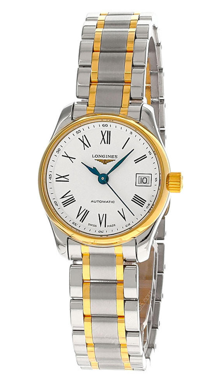 LONGINES Master 25.5MM AUTO SS Two-Tone Women's Watch L2.128.5