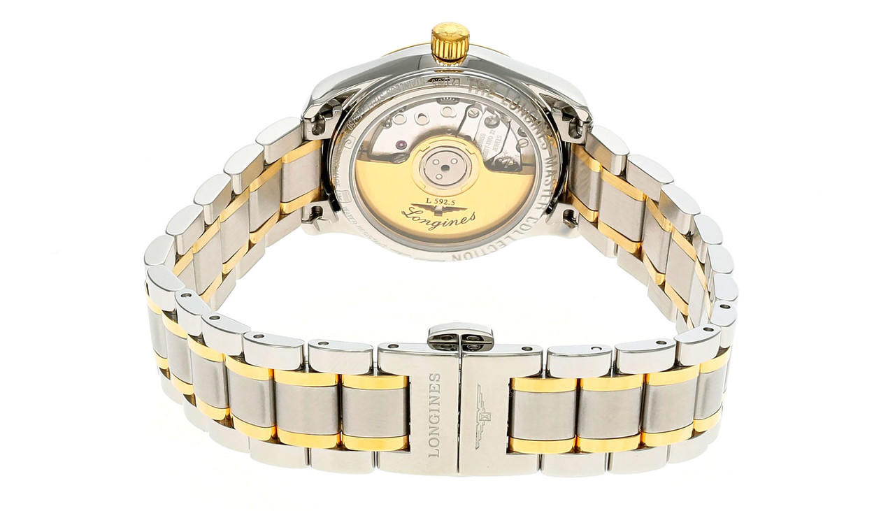 LONGINES Master 25.5MM AUTO SS Two-Tone Women's Watch L2.128.5.12.7