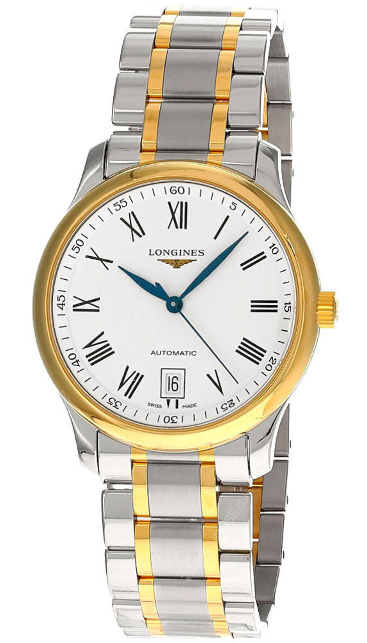 LONGINES Master Collection 38.5MM AUTO SS Two-Tone Men's Watch  L2.628.5.11.7 | Fast & Free US Shipping | Watch Warehouse