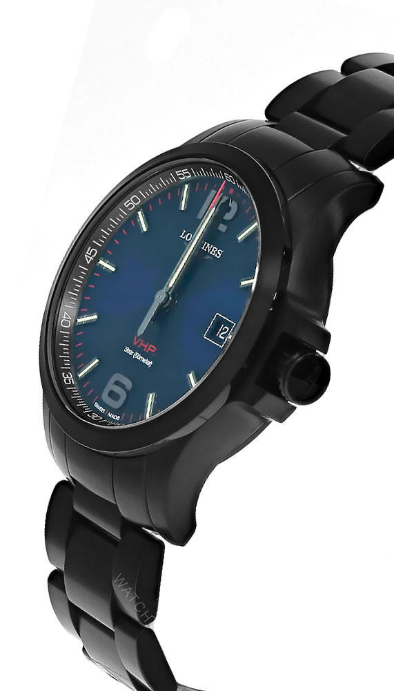 LONGINES Conquest V.H.P Quartz SS 43MM Blue Dial Men's Watch L3