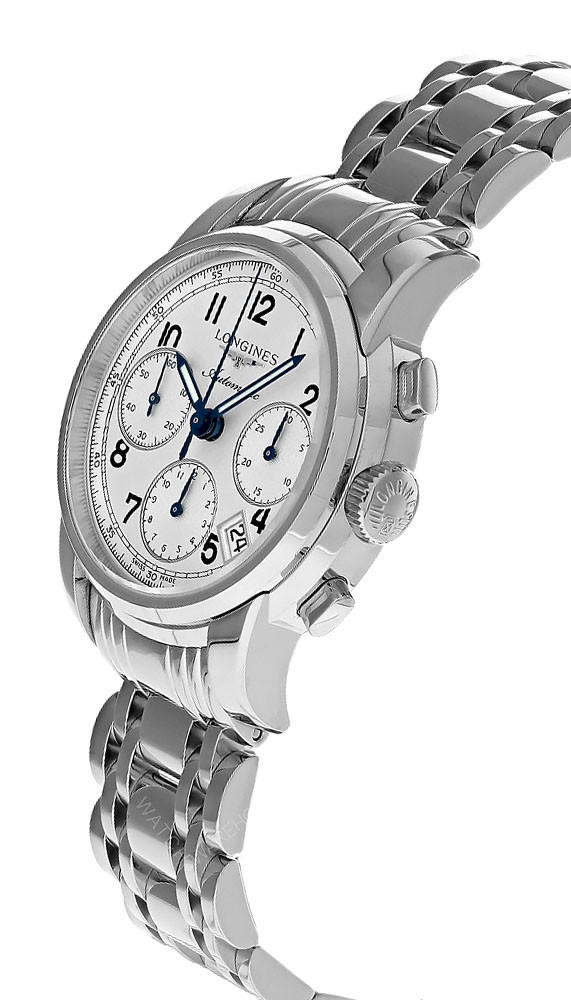 LONGINES Saint-Imier Automatic CHRONO SS 39MM Silver Dial Men's