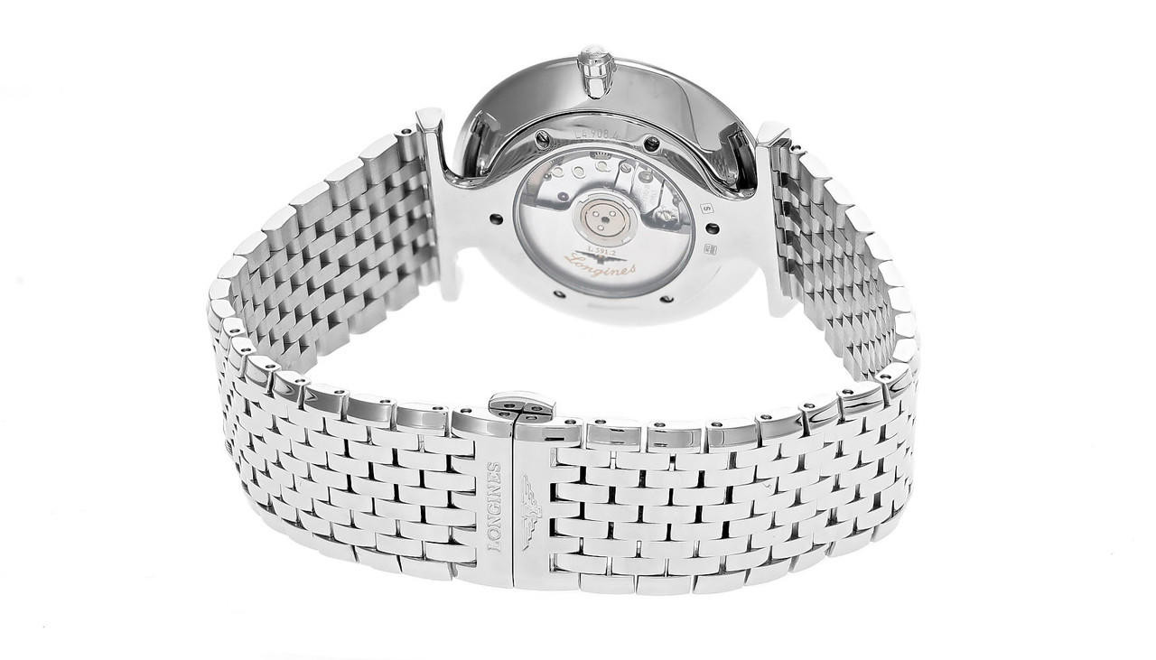 L LONGINES La Grande Classique 36MM Silver Dial Unisex Watch