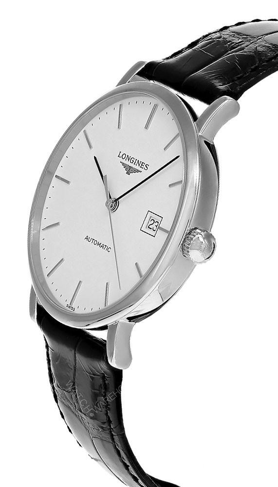 LONGINES Elegant Collection AUTO 39MM White Dial Men's Watch L4