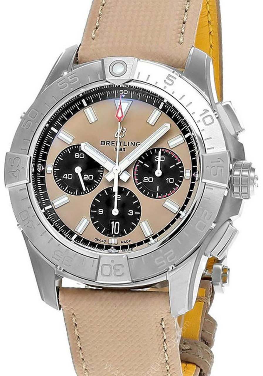 BREITLING Avenger B01 Chronograph 44MM Sand Dial Men's Watch AB0147101A1X1 BREITLING Avenger B01 Chronograph 44MM Sand Dial Men's Watch AB0147101A1X1