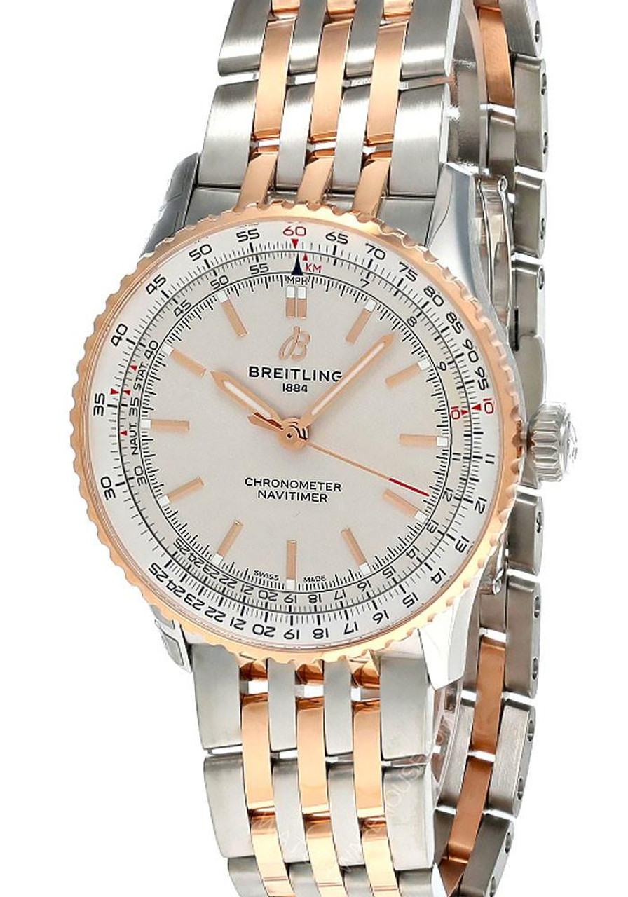 BREITLING Navitimer AUTO SS 41MM 18K Rose Gold Men's Watch U17329F41G1U1 BREITLING Navitimer AUTO SS 41MM 18K Rose Gold Men's Watch U17329F41G1U1