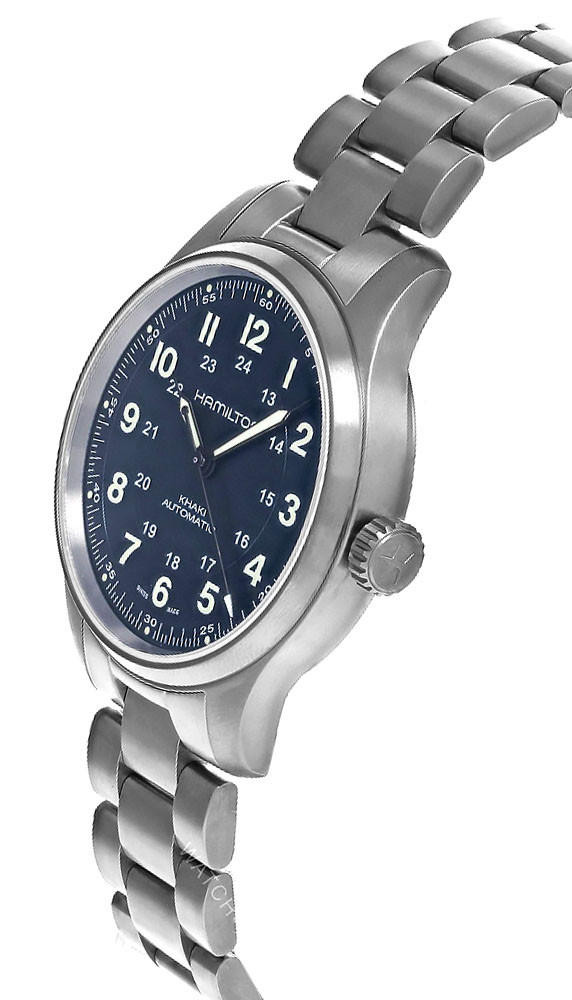 HAMILTON Khaki Field Titanium AUTO 42MM Blue Dial Men's Watch
