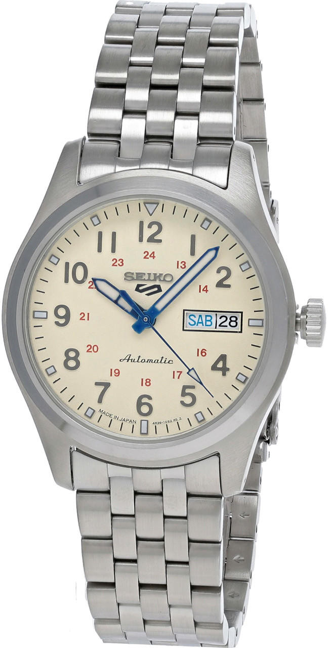 SEIKO Prospex AUTO 39MM Ivory Dial SS Men's Watch SRPK41 | Fast