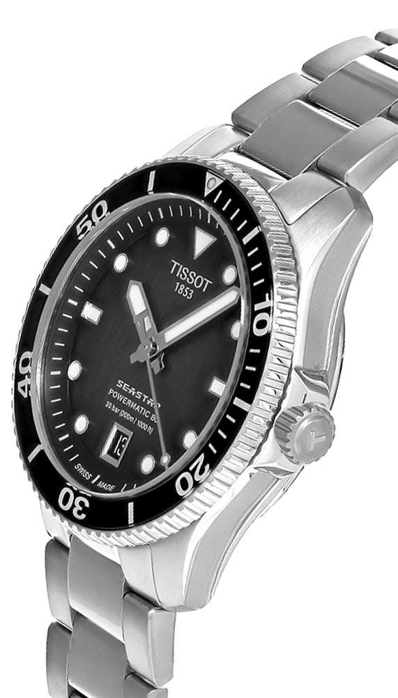 TISSOT Seastar 1000 40MM Grey/Black Dial Men's Watch T120.807.11