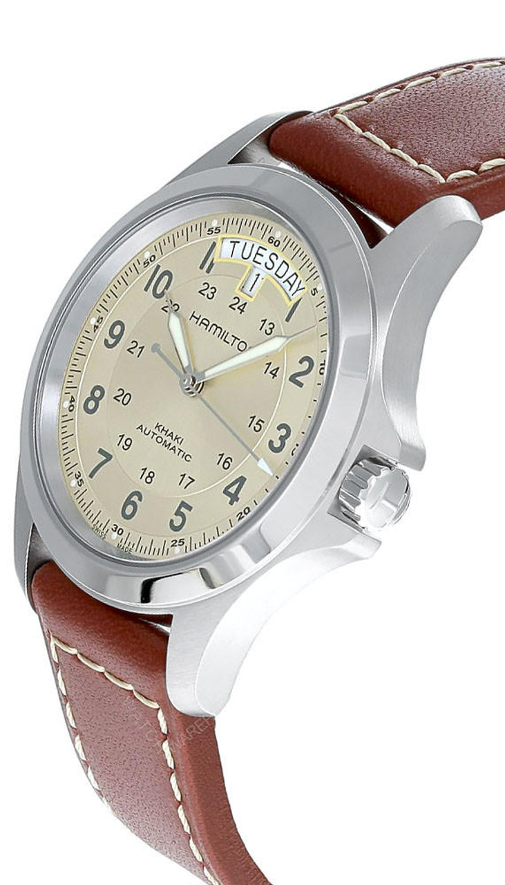 HAMILTON Khaki Field King Automatic Beige Dial Men s Watch