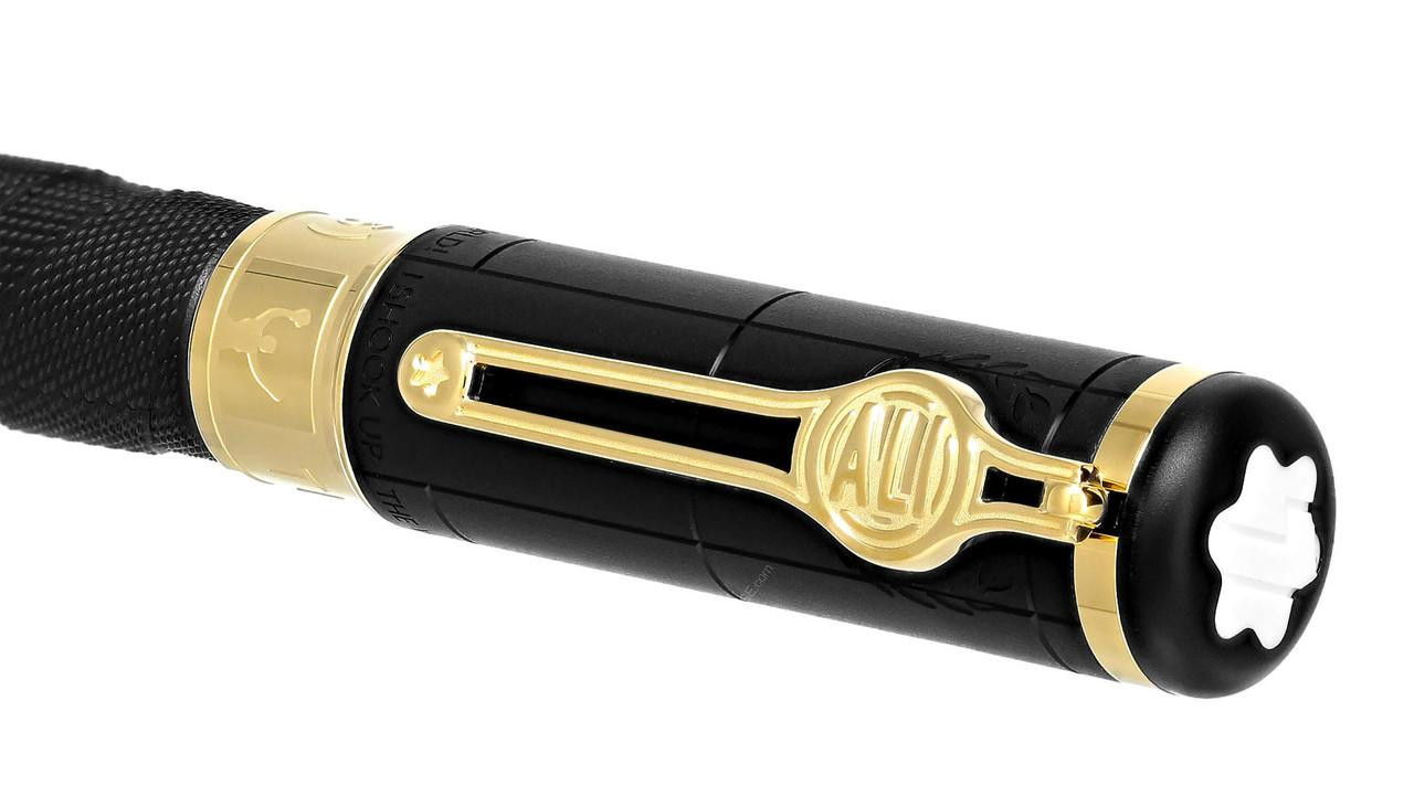 MONT BLANC 万年筆 ホールインワン記念品 MONTBLANC Great Characters Muhammad Ali Special Edition Rollerball