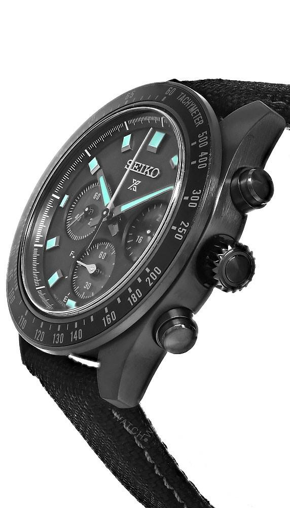 SEIKO Prospex Black Series Speedtimer Solar Chronograph