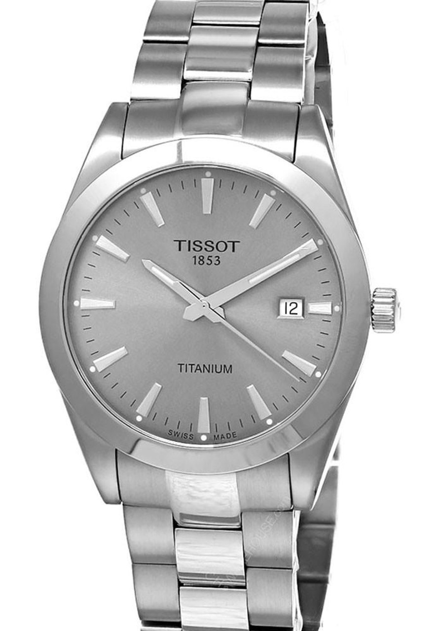 Tissot watches TISSOT T-Classic Gentleman Titanium Quartz 40MM Men's Watch T127.410.44.081.00 