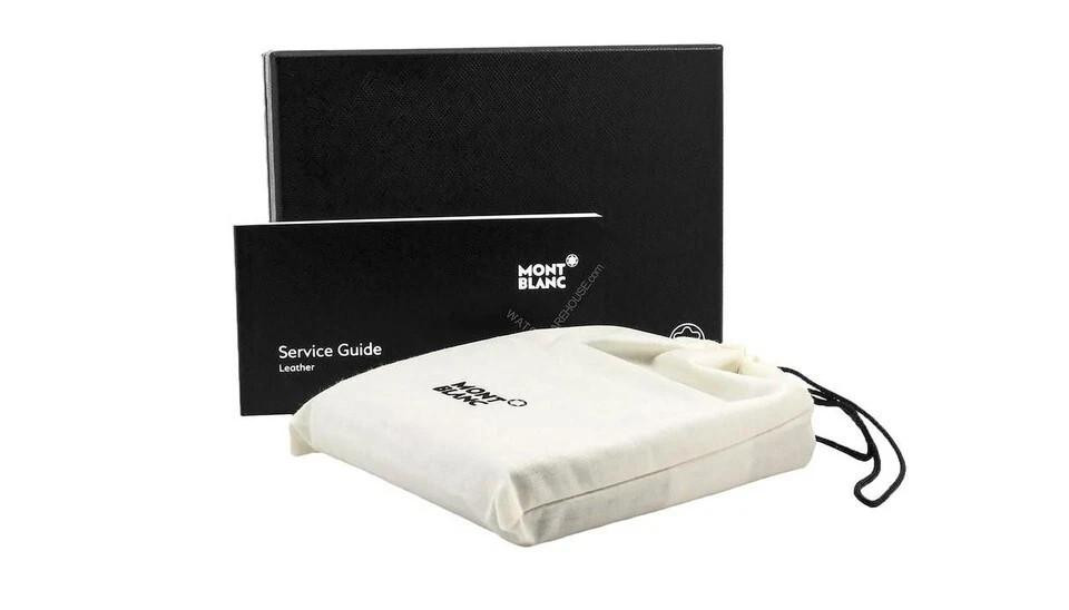 MONTBLANC Meisterstuck Blue Pocket Holder 8cc with Zipped Pocket