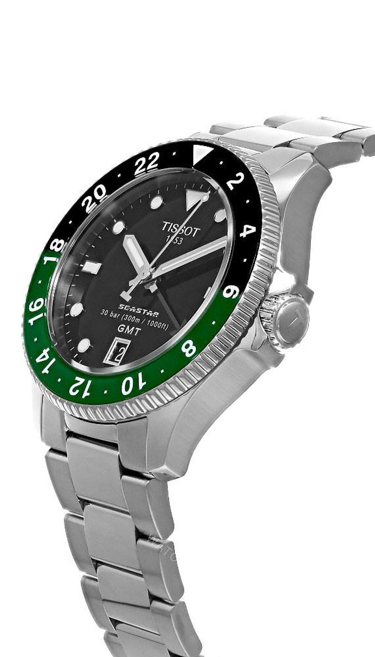 美品 フルセット TISSOT SEASTAR 1000 QUARTZ GMT Amazon.com: Tissot Seastar 1000 Quartz GMT : Clothing, Shoes