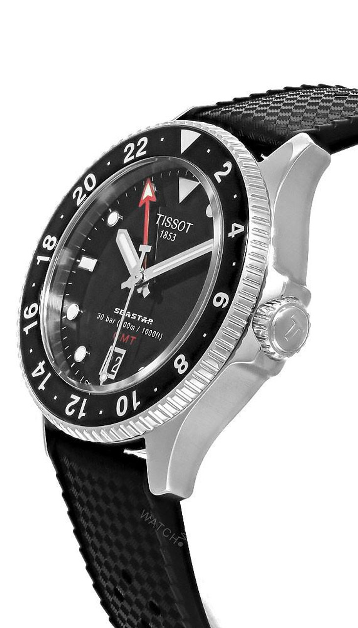 TISSOT Seastar 1000 Quartz GMT 40MM Men's Watch T120.852.17