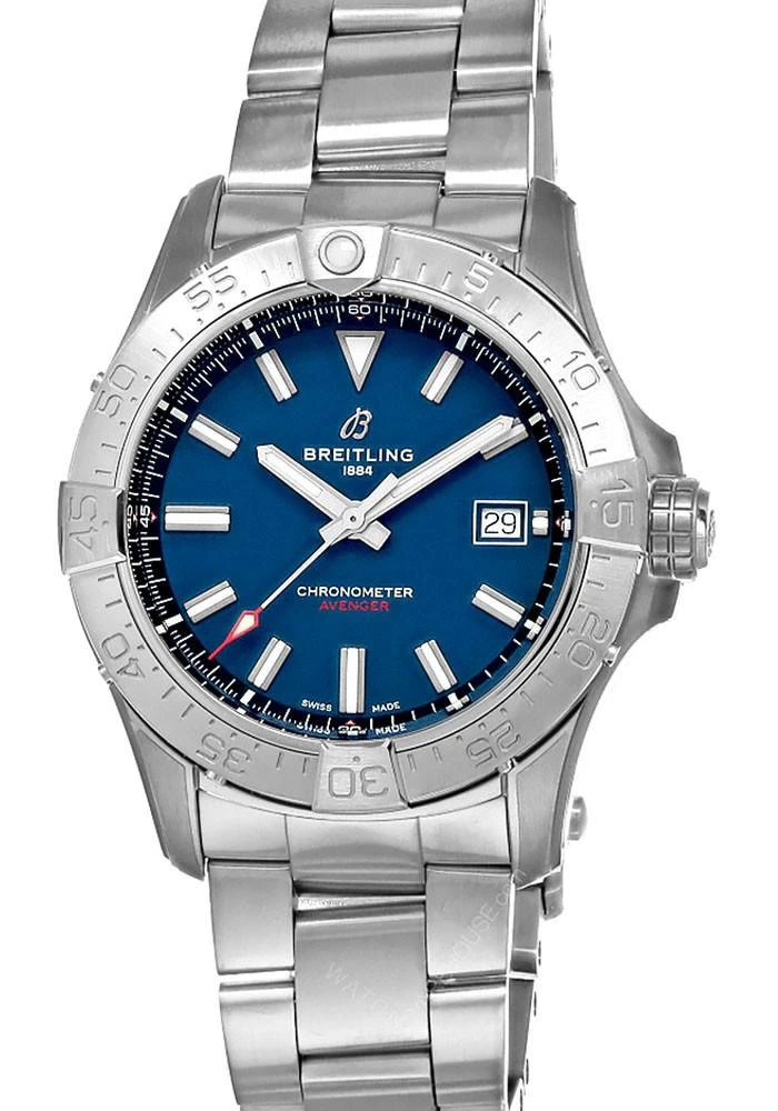BREITLING Avenger Automatic 42MM Blue Dial Men's Watch A17328101C1A1