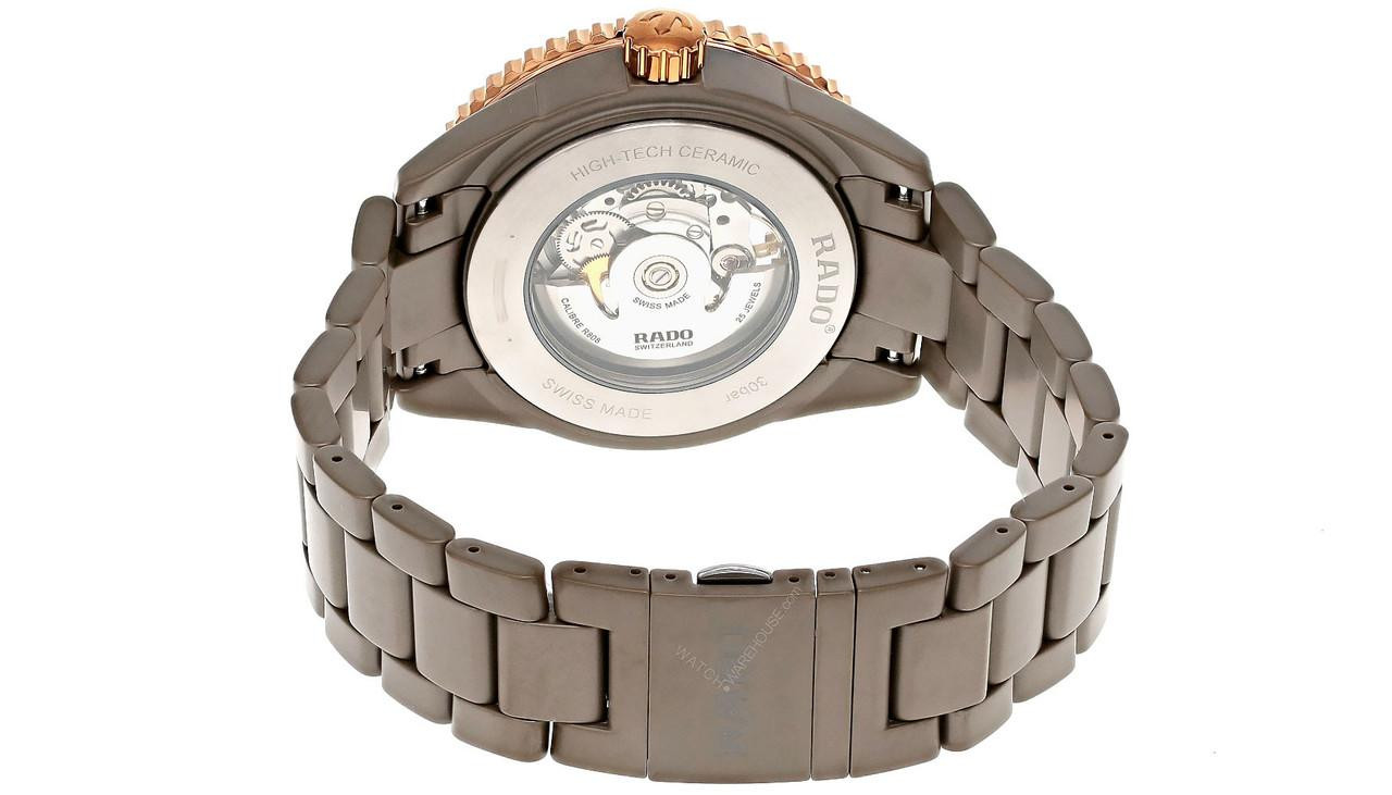 RADO Captain Cook 43MM Olive Green High-Tech Ceramic Skeleton