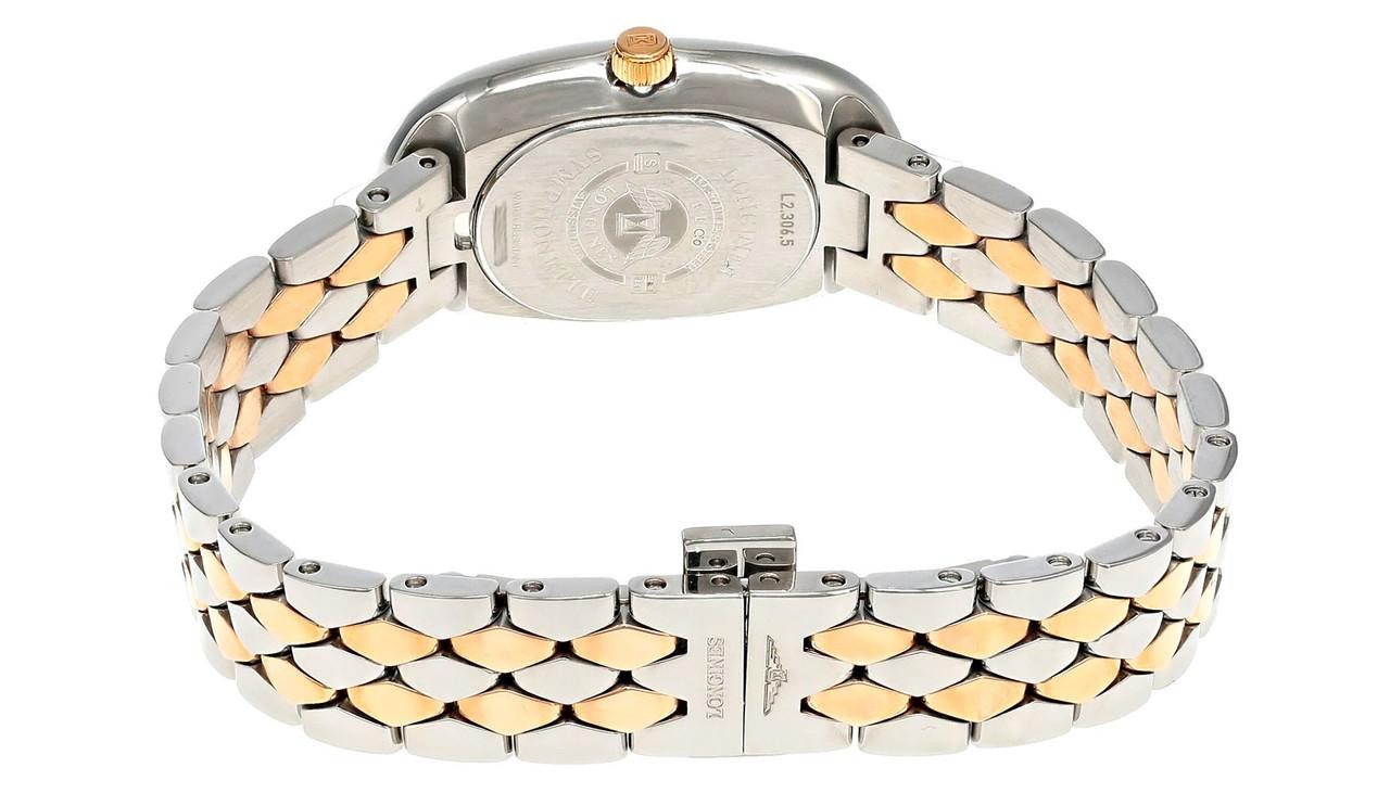 LONGINES Symphonette Quartz MOP 18K Rose Gold Women's Watch L2