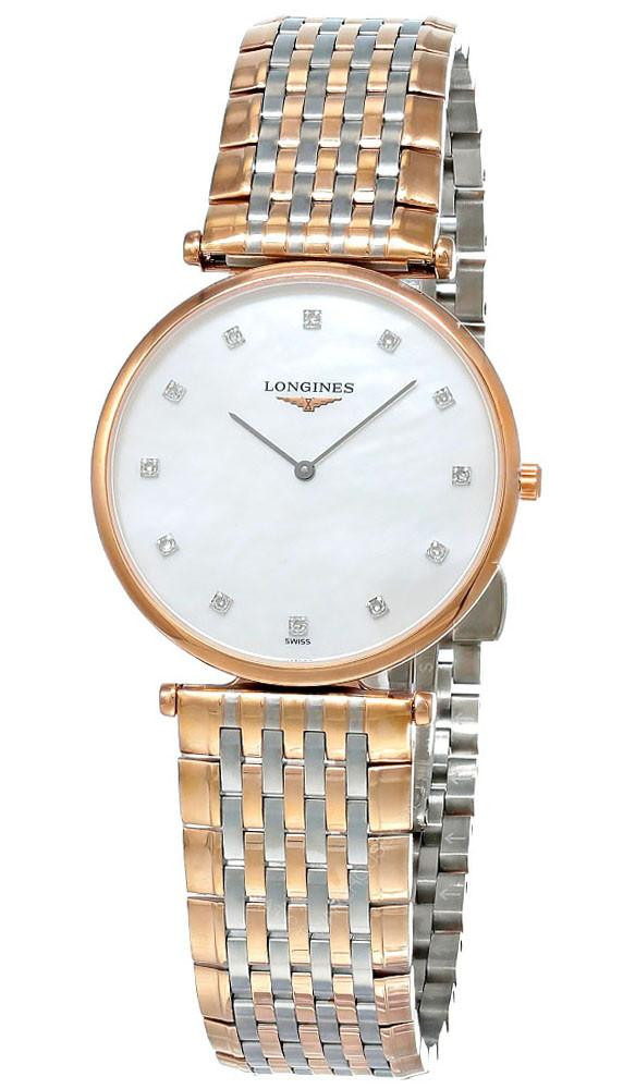 Longines watches LONGINES La Grande Classique 33MM 12 Diamond MOP Unisex Watch L4.709.1.88.7 / L4709188D 