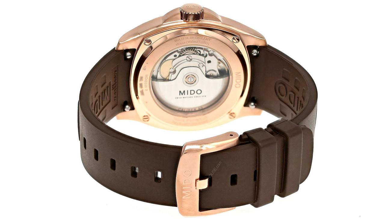 MIDO Multifort TV Big Date Automatic 39.2MMx40MM Leather Men's