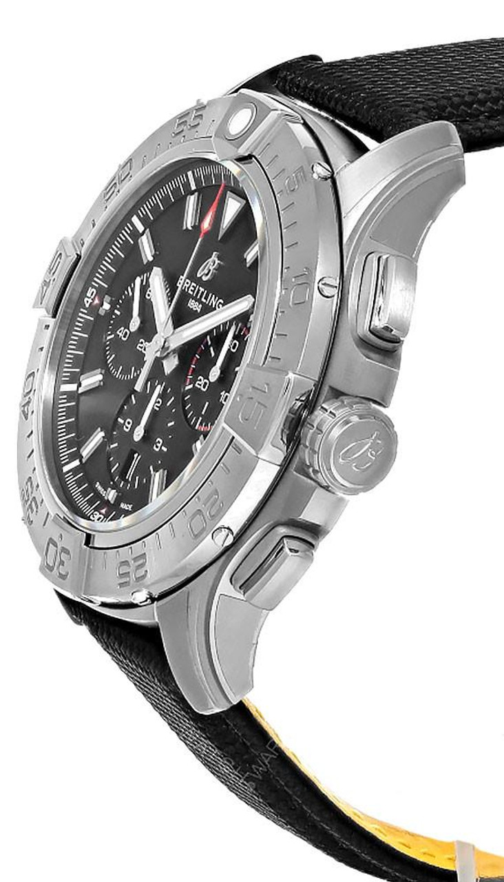 BREITLING Super Avenger B01 Chronograph 46MM Black Dial