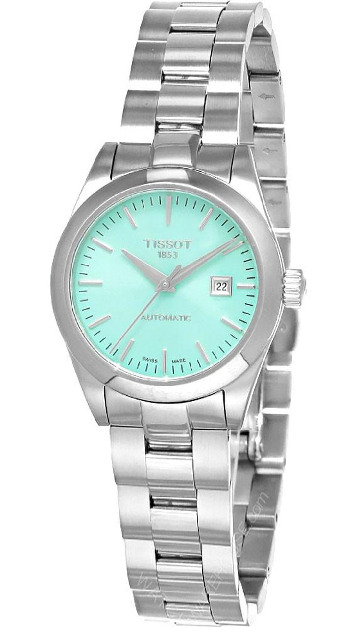 TISSOT T-Classic My Lady Automatic 29.3MM Green Dial Women's Watch T132.007.11.091.00 / T1320071109100 TISSOT T-Classic My Lady Automatic 29.3MM Green Dial Women's Watch T132.007.11.091.00 / T1320071109100