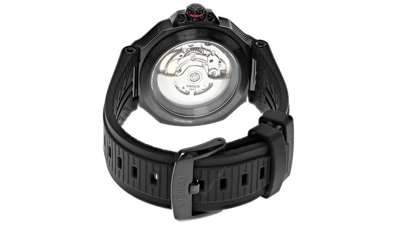 TISSOT T-Race Powermatic 80 41MM Black Silicone Men's Watch T141