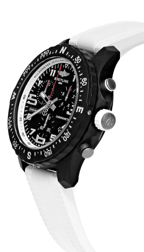BREITLING Endurance Pro Chronograph Quartz 38MM White Rubber  display picture 2