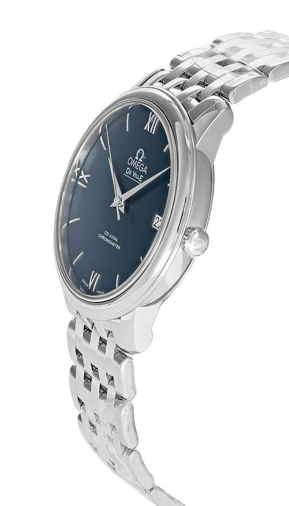 OMEGA De Ville Prestige SS 36MM Blue Dial Men's Watch 424.10.37.20