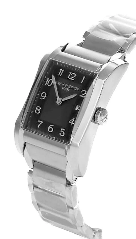 BAUME & MERCIER Hampton Quartz SS Black Dial Women display picture 3