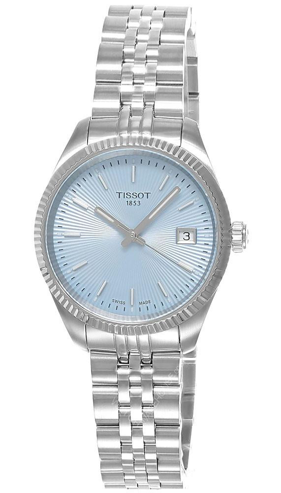 Tissot watches TISSOT Ballade Quartz SS 34MM Blue Dial Women's Watch T156.210.11.351.00 / T1562101135100 