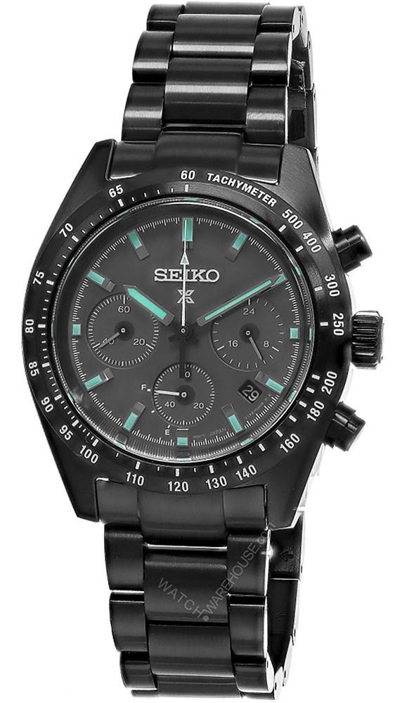 SEIKO Prospex Black Series Speedtimer Solar Chronograph 41.4MM