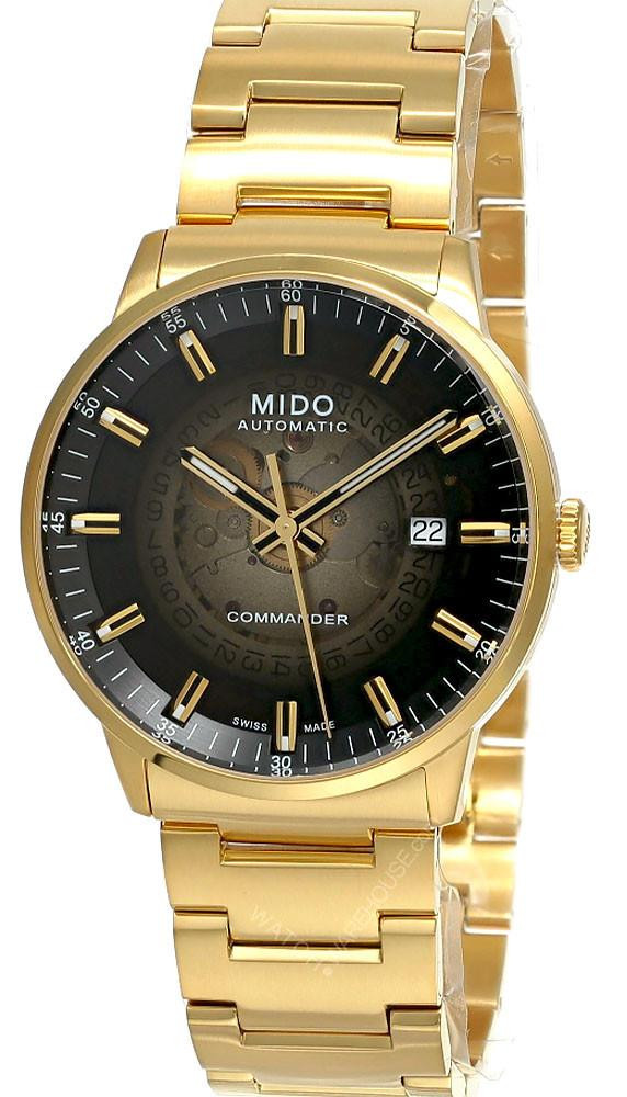 MIDO Multifort 8 Two Crowns Automatic 40 MM Black Dial Men's Watch