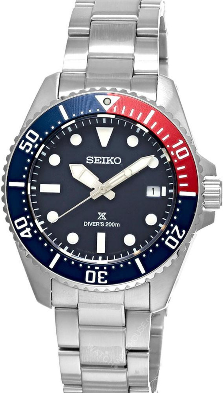 Seiko watches SEIKO Prospex Stainless Steel 41MM Blue Dial Solar Dive Men's Watch SNE595 Seiko watches SEIKO Prospex Stainless Steel 41MM Blue Dial Solar Dive Men's Watch SNE595