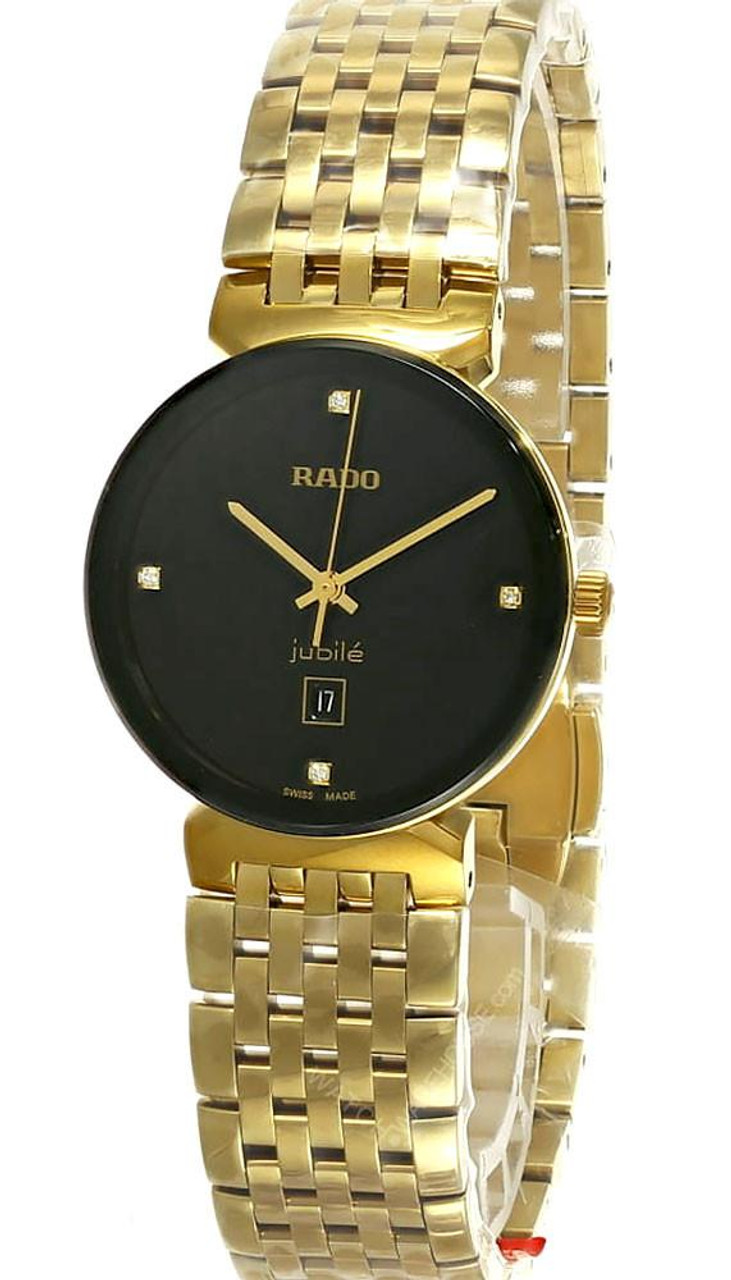 Rado watches RADO Florence Quartz SS 30MM 3 Diamond Black Dial Women's Watch R48915703 Rado watches RADO Florence Quartz SS 30MM 3 Diamond Black Dial Women's Watch R48915703