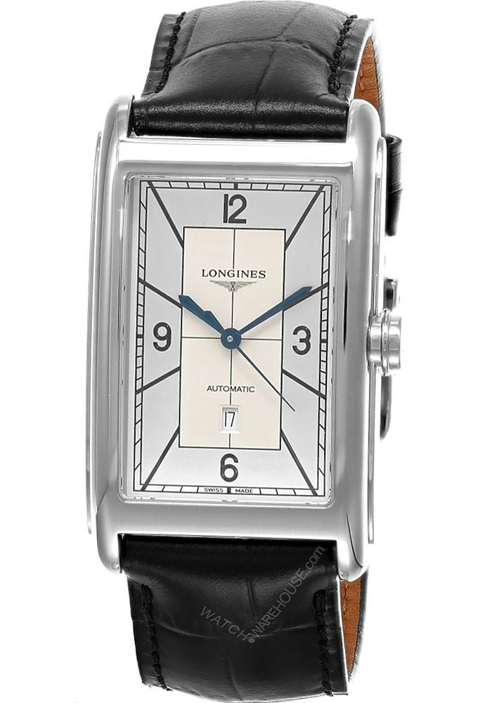 LONGINES DolceVita Automatic 47MM Leather Men's Watch L57674730
