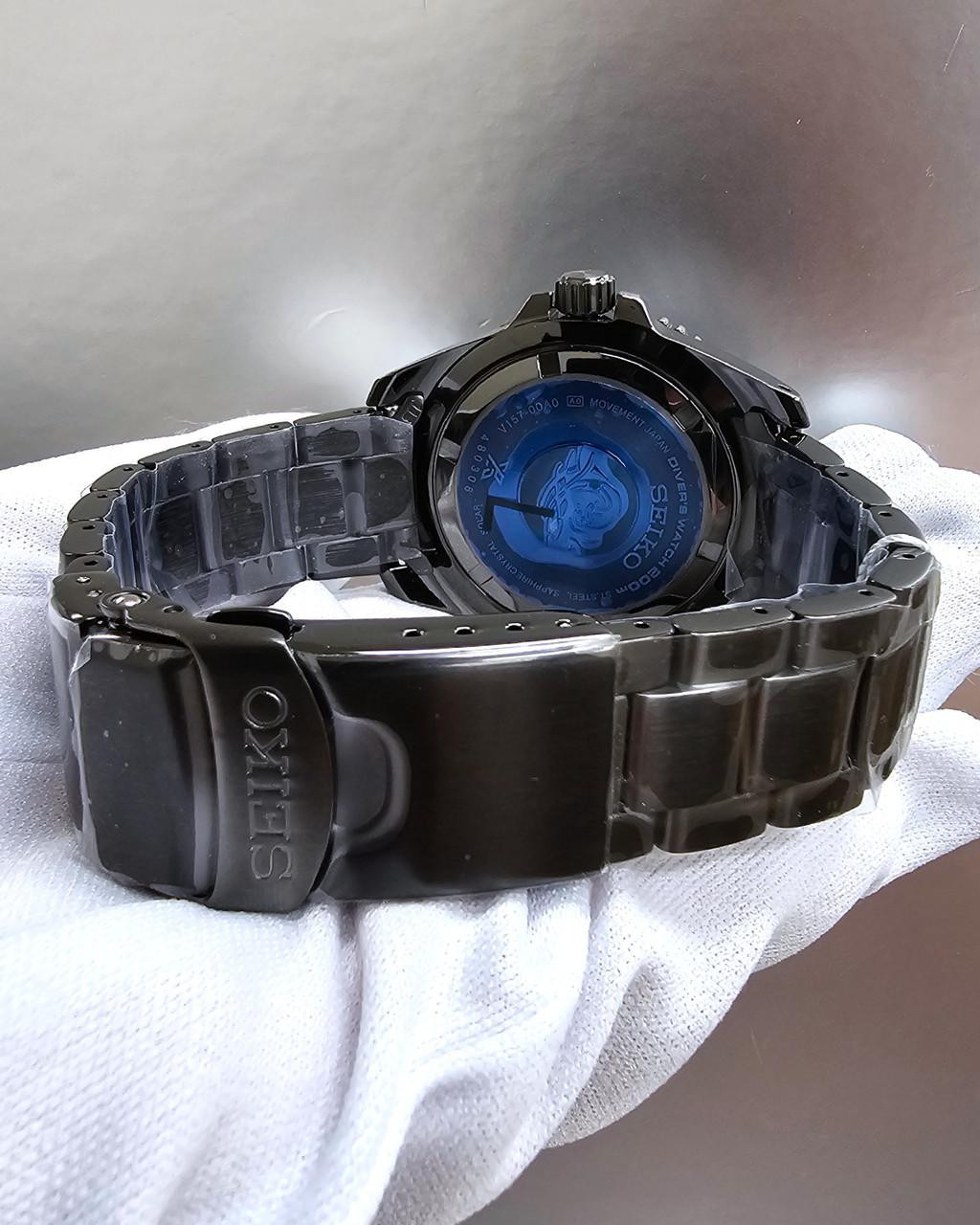 SEIKO Prospex Sea Solar 41 MM Black Dial Diver's Men's Watch