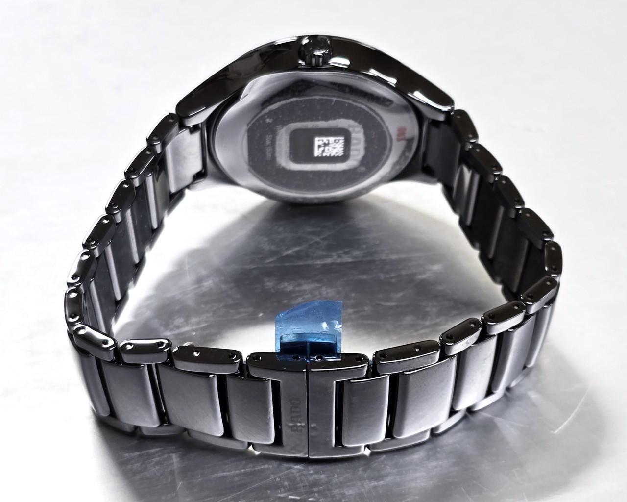 RADO メンズ腕時計 2点セット Elegance 他A056 RADO True Round Quartz 40MM 12 Diamond Black Dial Men's Watch