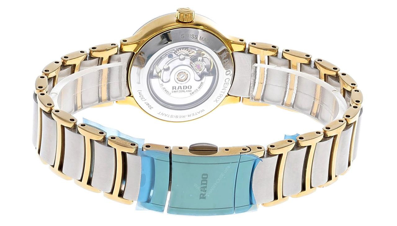 Rado Silver-Tone Ladies Watch with Cream Dial Explore Rado HyperChrome Silver Dial Watches | Coveted main image 2
