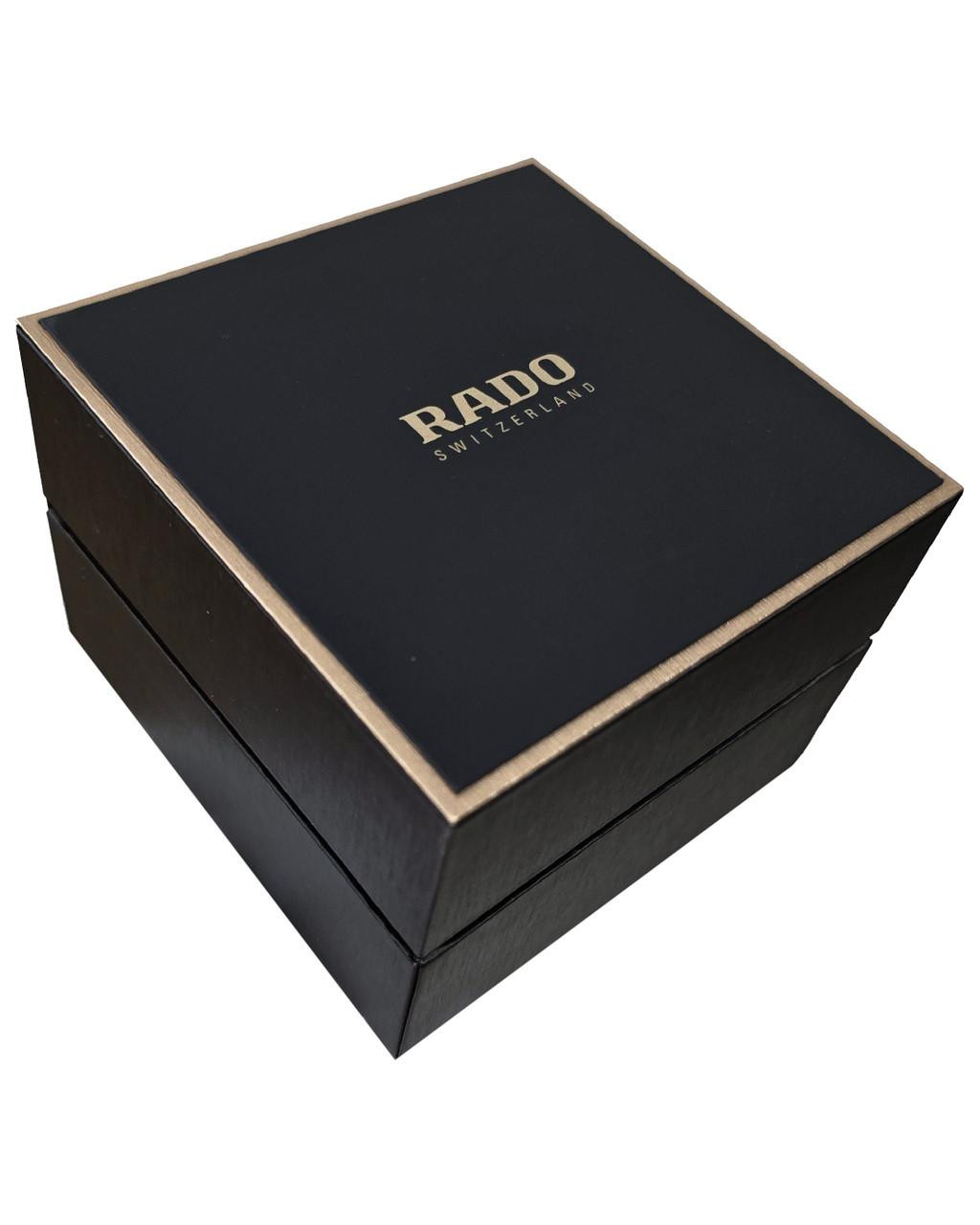 RADO HyperChrome Quartz 41.5MM Brown Dial Rubber Men's Watch