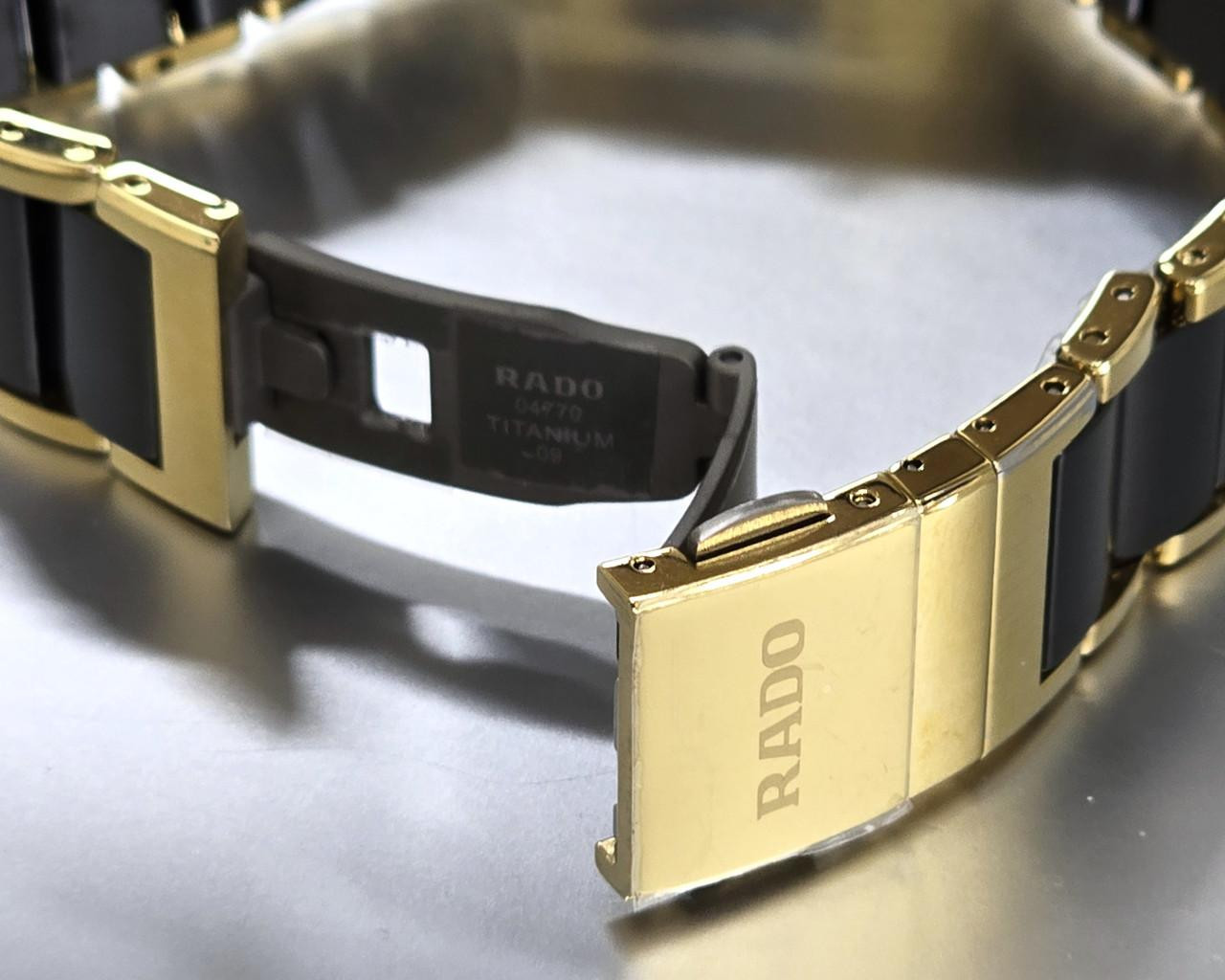 RADO Integral Quartz 22.7MM 3 Diamond Two-Tone Women's Watch