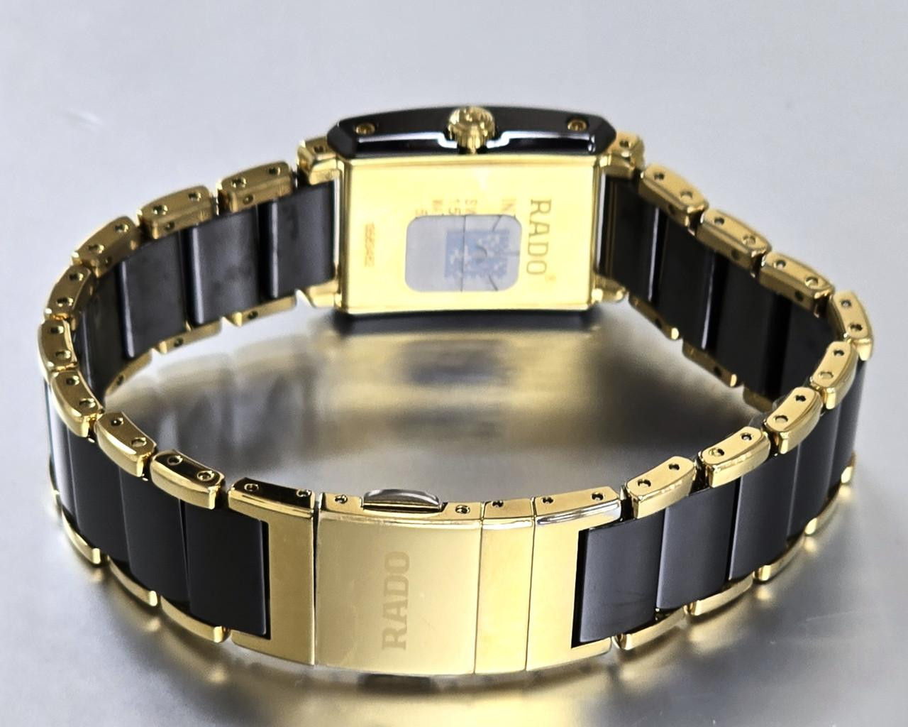 RADO Integral Quartz 22.7MM 3 Diamond Two-Tone Women's Watch
