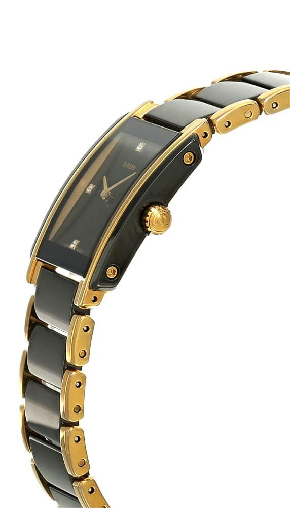 RADO Integral Quartz 22.7MM 3 Diamond Two-Tone Women's Watch