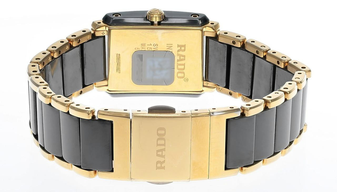 RADO Integral Quartz 22.7MM 3 Diamond Two-Tone Women's Watch