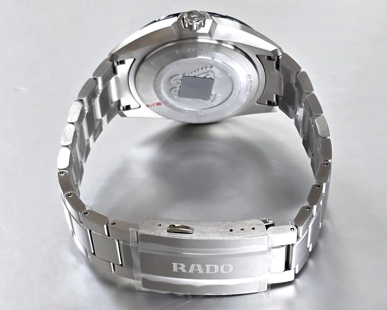 RADO HyperChrome Quartz SS 41.5MM Dark Blue Dial Men's Watch