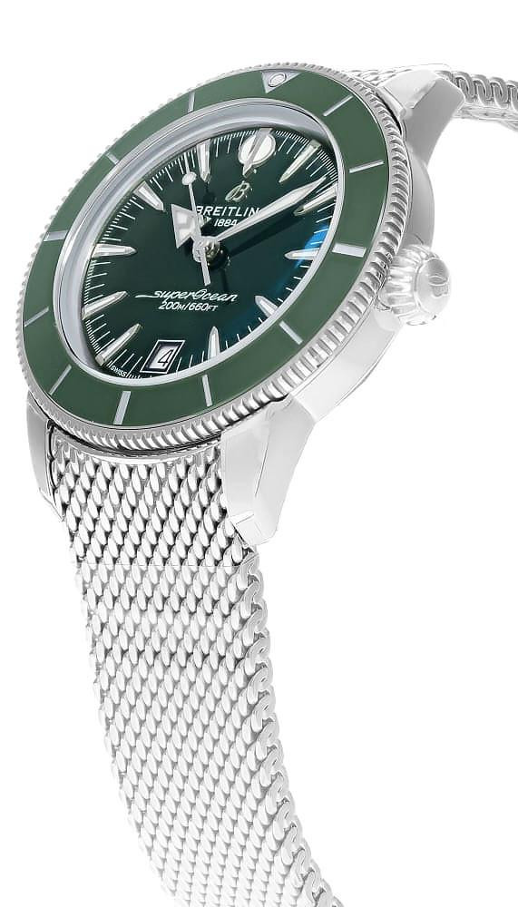 BREITLING Superocean Heritage B31 Automatic SS 40MM Green Dial