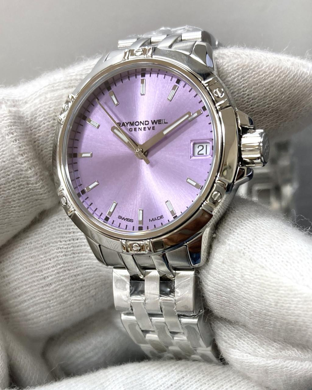 RAYMOND WEIL Tango Quartz SS 30MM Lavender Dial Women's Watch 5960