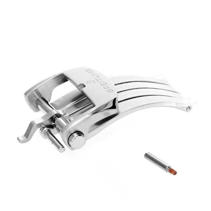 BREITLING Stainless Steel 20MM Deployment Buckle A20DSA6 / A20DSA